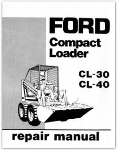 Ford cl40 skid steer #4