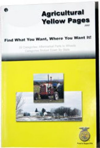 Agricultural Yellow Pages - Everything Ag 2003 Edition