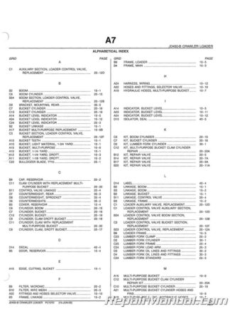 John Deere 450-B Crawler Loader Parts Manual