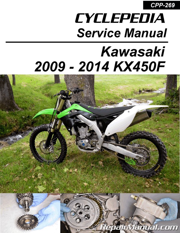 KX450F Cyclepedia Printed Motorcycle Service Manual