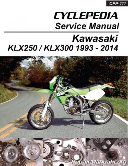 Kawasaki KLX250 KLX300 Service Manual