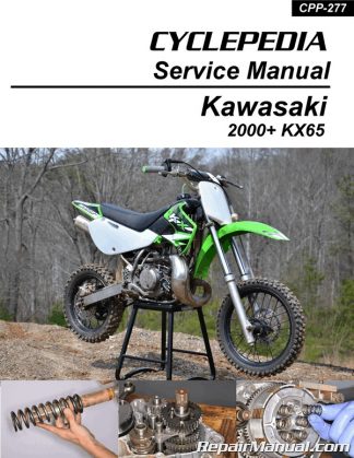 Absay kode Stole på Kawasaki KX65 Printed Cyclepedia Motorcycle Service Manual