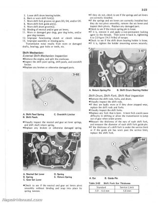 1981-1982 Kawasaki KZ1000 KZ1100 Motorcycle Repair Service Manual