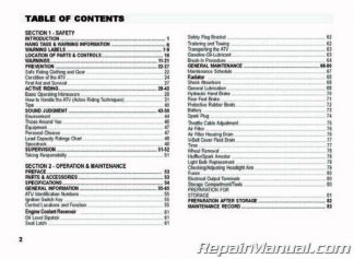 Kymco MXU 450i LE ATV Owners Manual