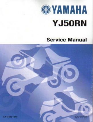 Official 2001-2003 Yamaha YJ50 Vino Factory Service Manual