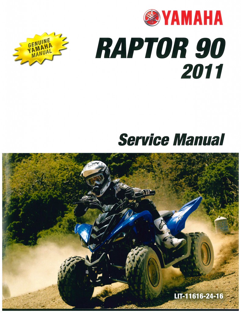 2011-2013 Yamaha YFM90 Raptor Service Manual