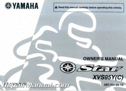 2007 yamaha v star 1300 owners manual