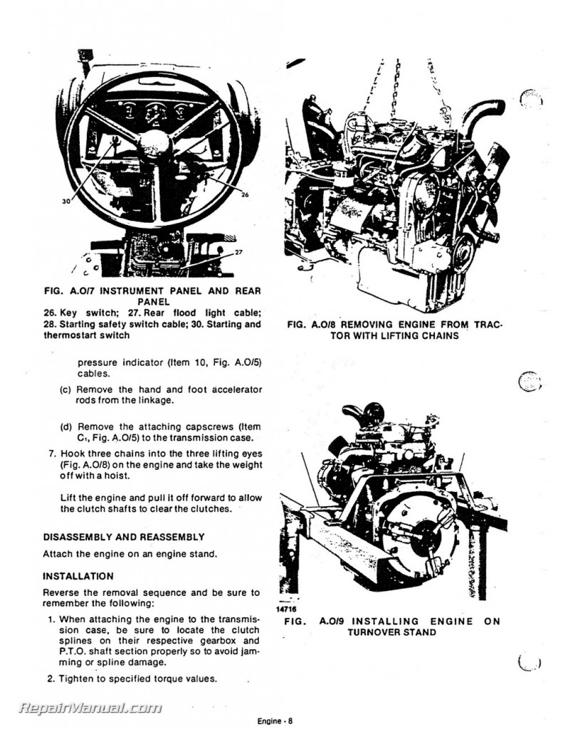 Long 360 460 510 Series Tractor Service Manual