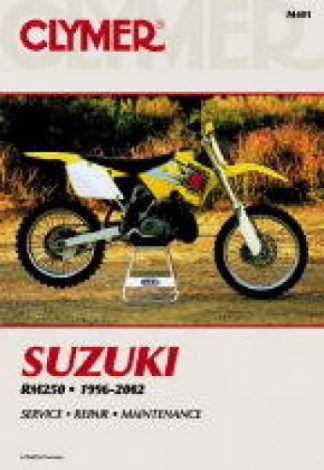 Clymer Suzuki RM250 1996-2002 Repair Manual