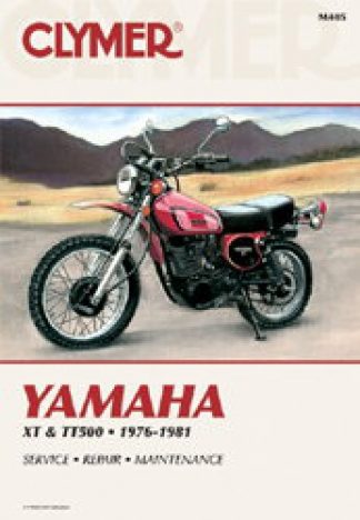 Clymer Yamaha XT500 TT500 1976-1981 Repair Manual