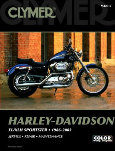 Clymer Repair Service Manual Harley Davidson Sportster