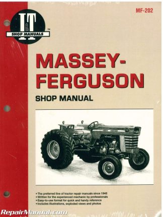 Massey Ferguson Mf175 Mf180 Mf5 Mf210 Mf2 Mf2675 Mf2705 Mf2745 Mf2775 Mf2805 Service Manual