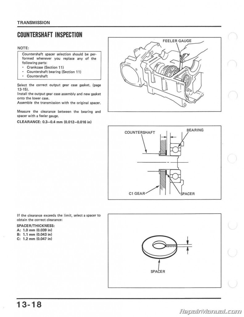 1982 - 1985 Honda VF700C Magna, VF750S V45 Sabre Motorcycle Service Manual