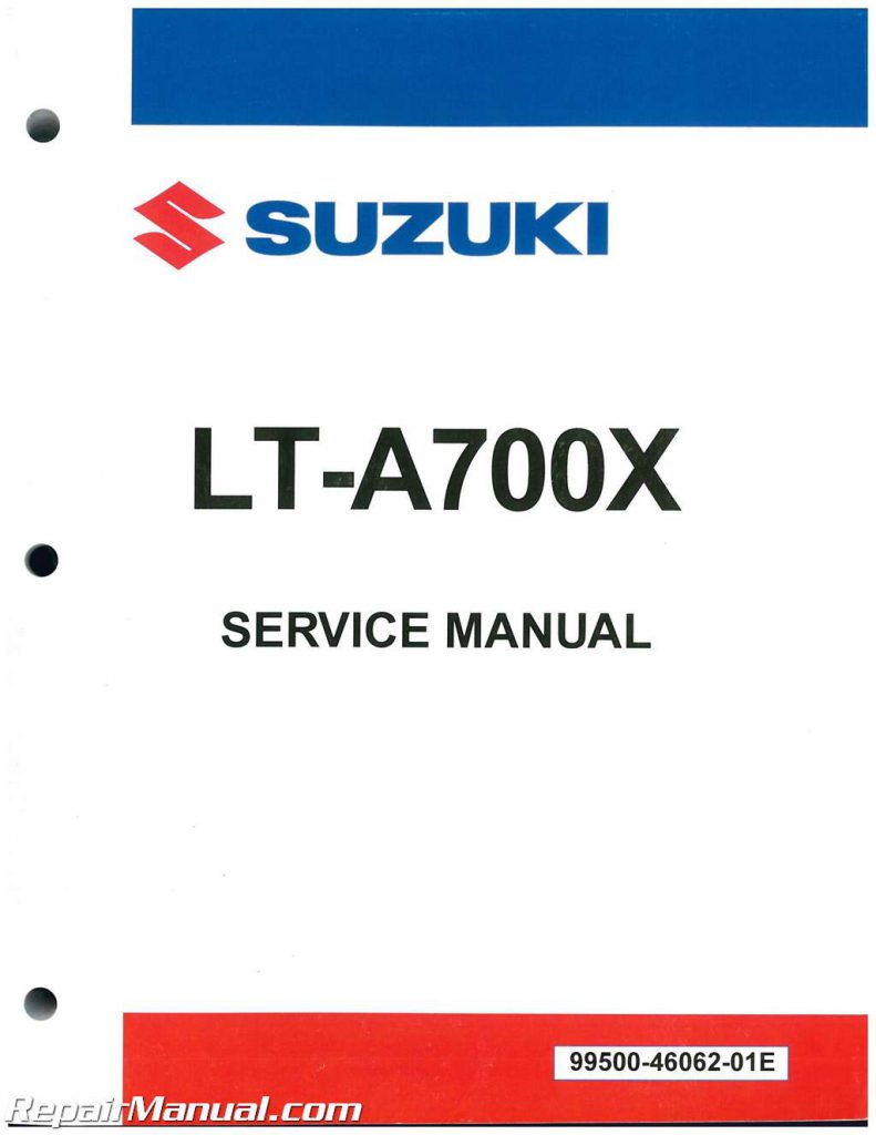 Suzuki LT-A700 King Quad ATV Service Manual 2005 2006 2007