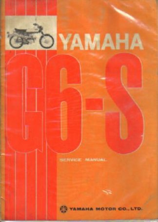 Official 1970 Yamaha G6S Factory Service Manual