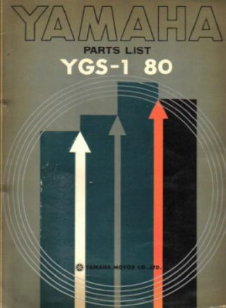 Official 1965 Yamaha YGS1 Factory Parts Manual