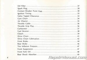 1970 honda sl100 repair manual