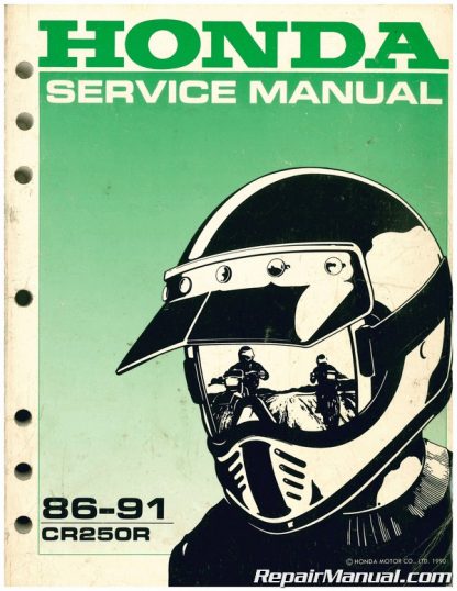 1984 Honda CR250R Motorcycle Owners Manual