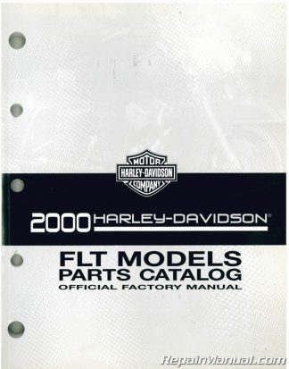 2000 Harley Davidson FLT Motorcycle Parts Manual