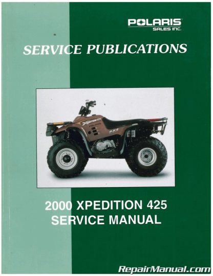 2000 polaris xpedition 425 service manual