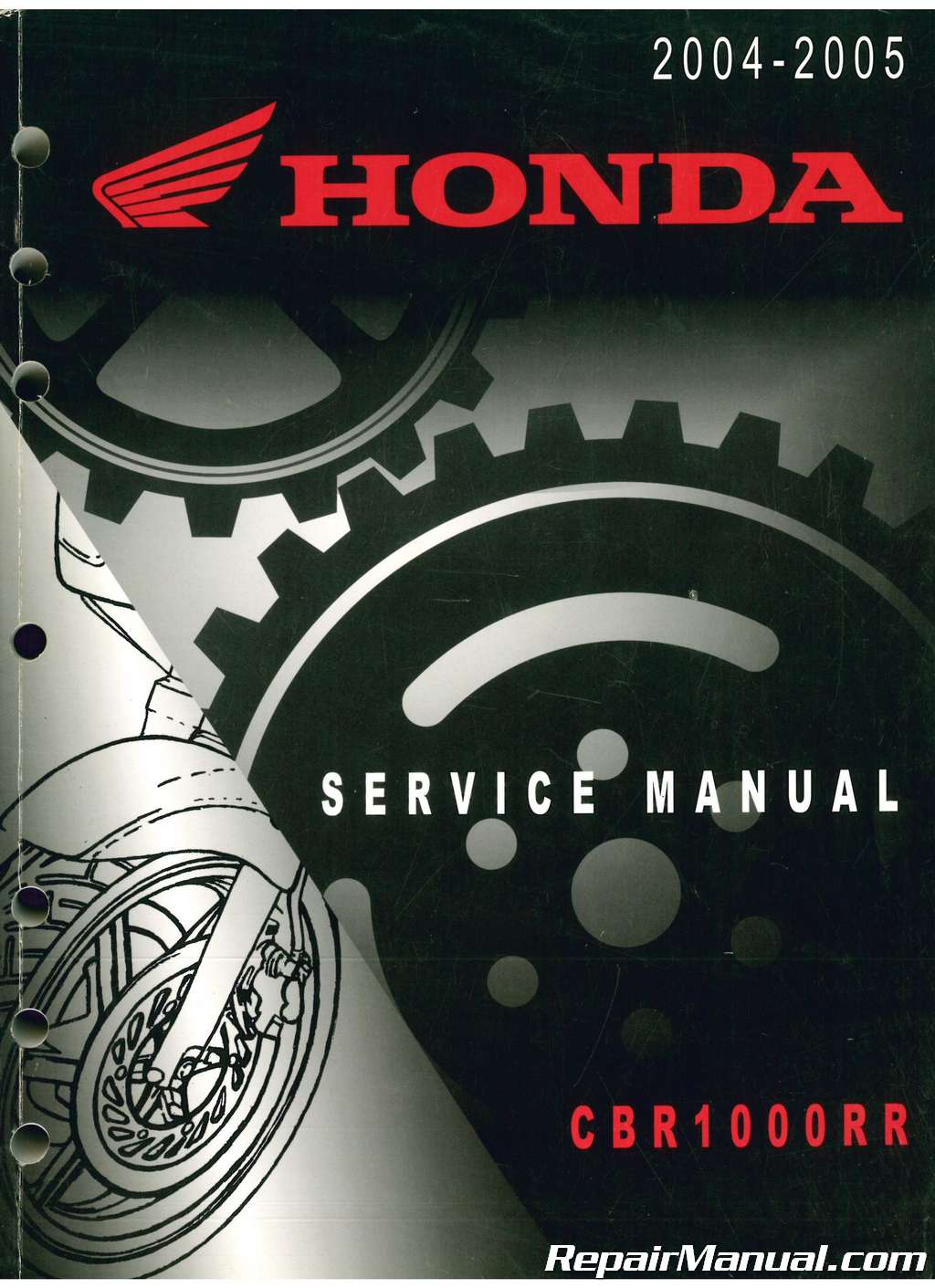 Used 2004-2005 Honda CBR1000RR Service Manual