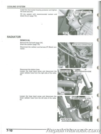 Used 2004 Honda CB600F Service Manual