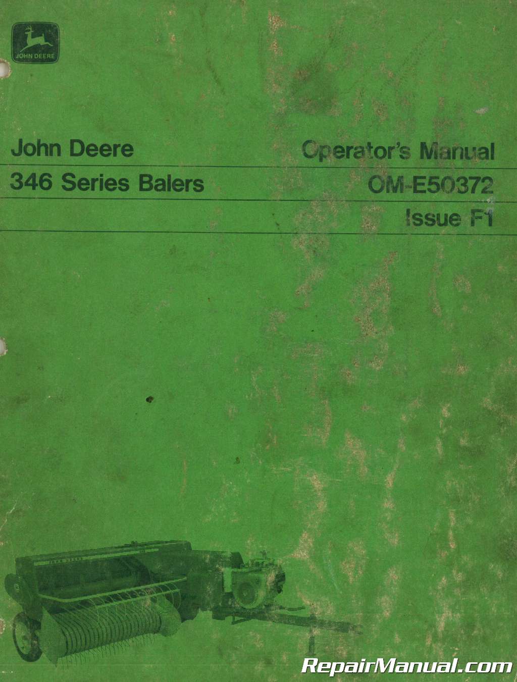 Manual On Jd 346 Baler