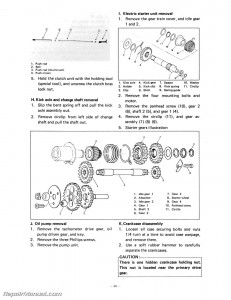 1978 – 1981 Yamaha XS650 Service Manual