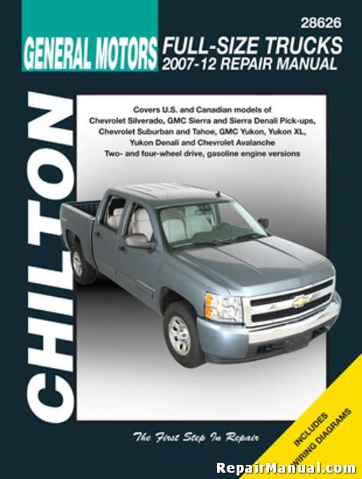 Chilton 2007-2012 Chevrolet Silverado GMC Sierra Repair Manual