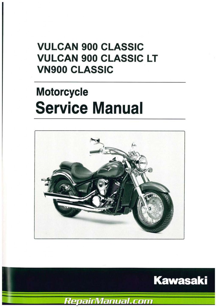 2006-2017 Kawasaki VN900 Vulcan Classic Motorcycle Service Manual