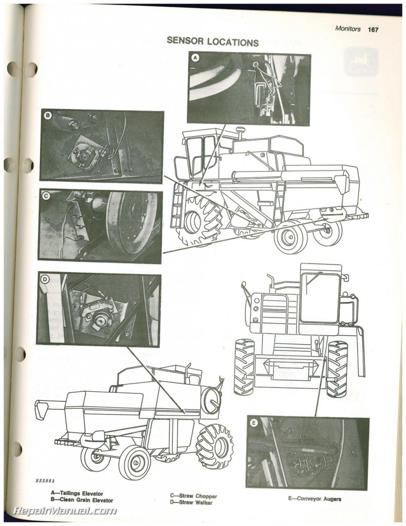 John Deere 4420 Combine Operators Manual