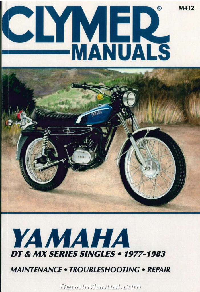 1977 - 1983 Yamaha DT 100 125 175 250 400 MX100 175 Clymer Motorcycle ...