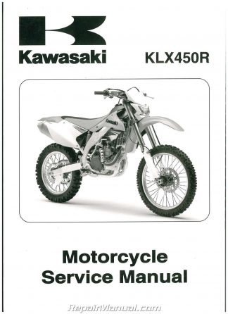 Manuals Technical Download eBooks Kawasaki KLX450R 2008