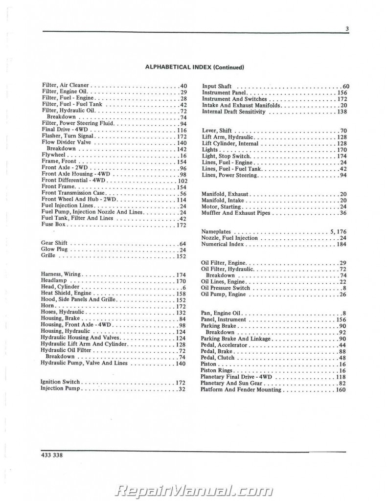 White Model 2-45 Parts List Manual