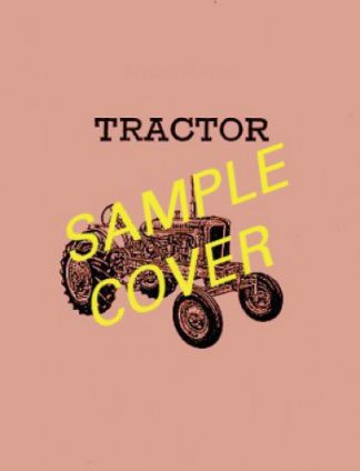 Simplicity Walk Behind Mower Chassis Only Factory Service Manual