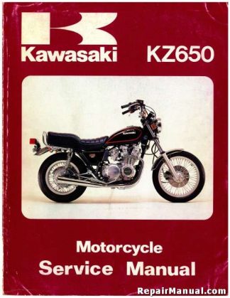 1981-1982 Kawasaki KZ650 D4 H1 H2 Service