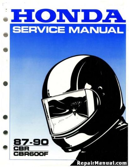 Official 1987-1990 Honda CBR600F Factory Service Manual