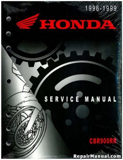 Official 1996-1999 Honda CBR900RR Factory Service Manual