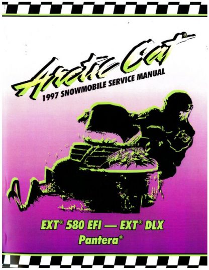 1997 Arctic Cat EXT 580 EFI EXT 580 EFI Deluxe Pantera 580 EFI ...