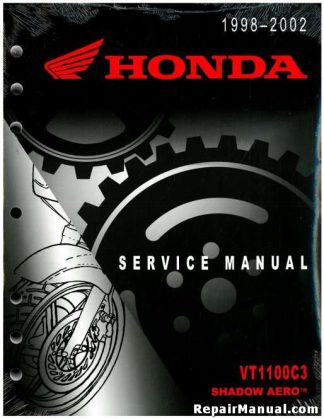 Official 1998-2002 Honda VT1100C3 Factory Service Manual