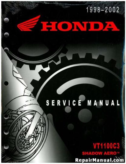 Official 1998-2002 Honda VT1100C3 Factory Service Manual