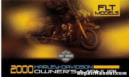 Official 2000 Harley Davidson FLT Owners Manual