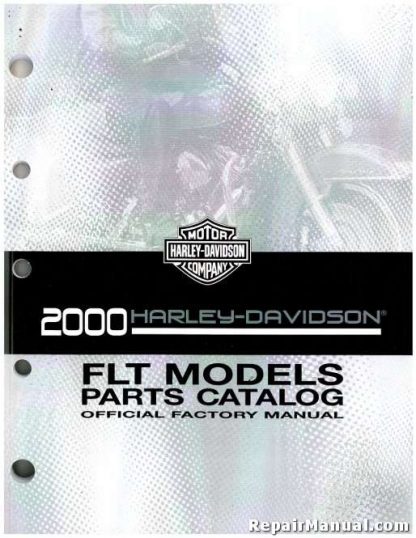 Official 2000 Harley Davidson FLT Parts Manual