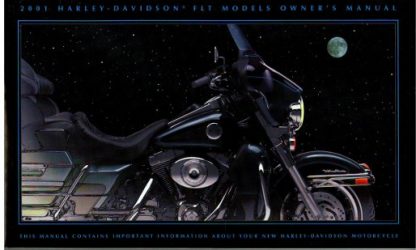 Official 2001 Harley Davidson FLT Owners Manual