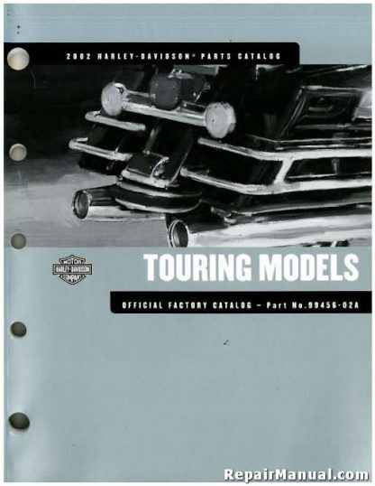 Official 2002 Harley Davidson Touring Parts Manual