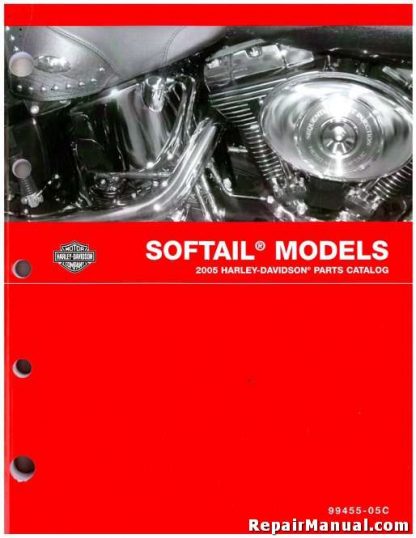 Official 2005 Harley-Davidson Softail Parts Manual