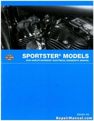 Official 2005 Harley Davidson Sportster Electrical Diagnostic Manual