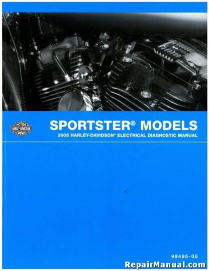 Official 2005 Harley Davidson Sportster Electrical Diagnostic Manual