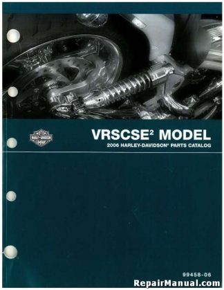 Official 2006 Harley Davidson VRSCSE2 Parts Manual