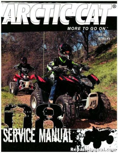 Official 2008 Arctic Cat 90 DVX 90 Utility Factory Service Manual